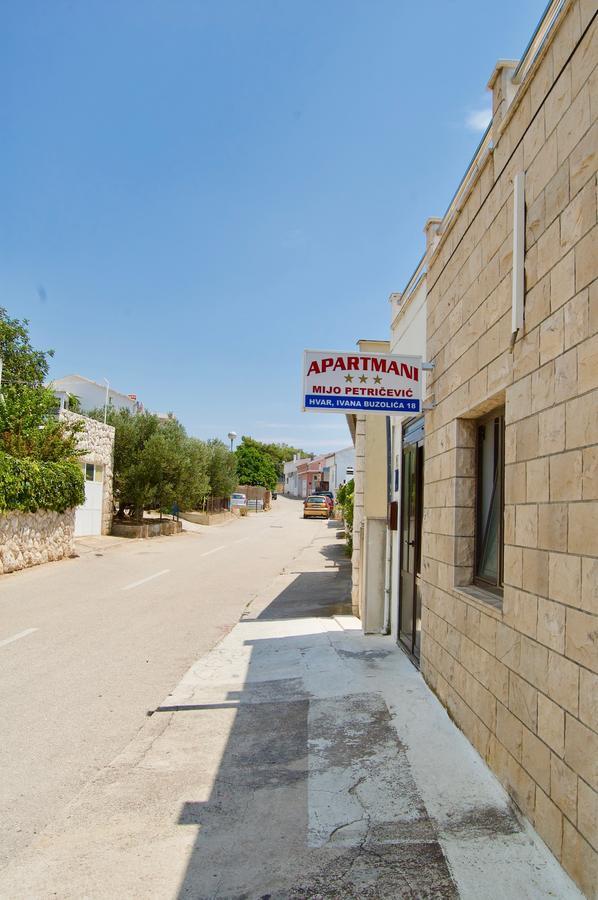 Apartments Petricevic Hvar Eksteriør bilde